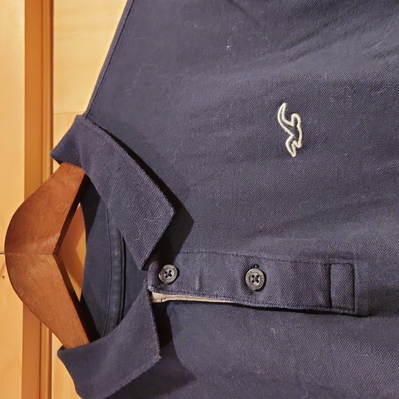 hollister|long sleeve polo|double extra large - Picture 2 of 4